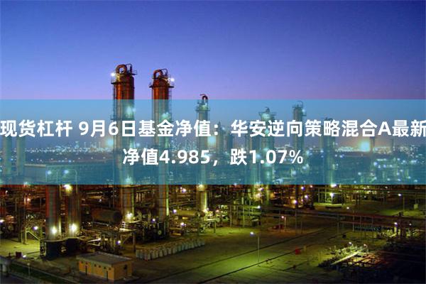 现货杠杆 9月6日基金净值：华安逆向策略混合A最新净值4.985，跌1.07%