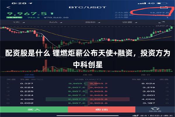 配资股是什么 锂燃炬薪公布天使+融资，投资方为中科创星