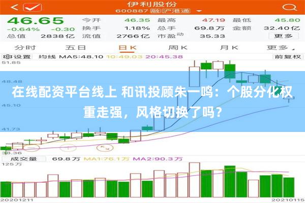 在线配资平台线上 和讯投顾朱一鸣：个股分化权重走强，风格切换了吗？